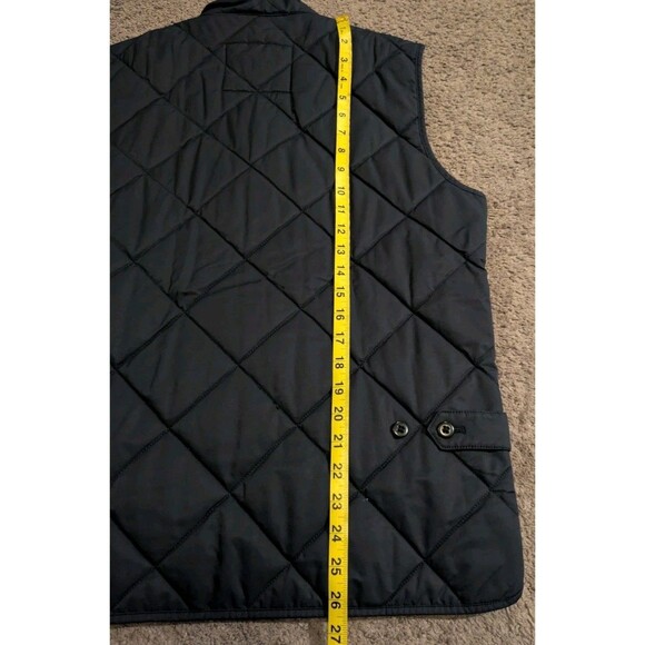 J.Crew Primaloft Sussex Quilted Full Zip Vest Blue Men's Small - Picture 6 of 6